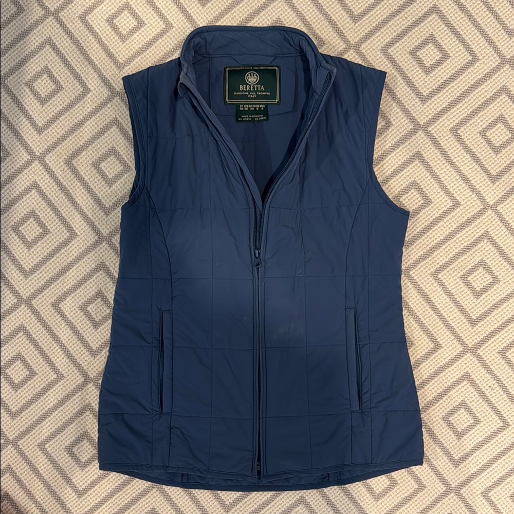 Beretta Navy Blue Quilted Vest